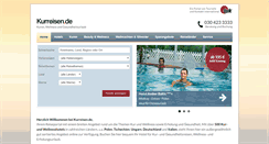 Desktop Screenshot of kurreisen.de