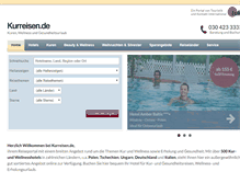 Tablet Screenshot of kurreisen.de